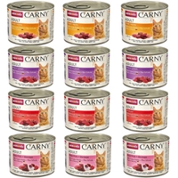 ANIMONDA Cat Carny Adult smak Mix Smaków 12x200g 