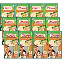 INABA Churu 4P przysmak dla psa o smaku kurczaka 12x(4x14g)