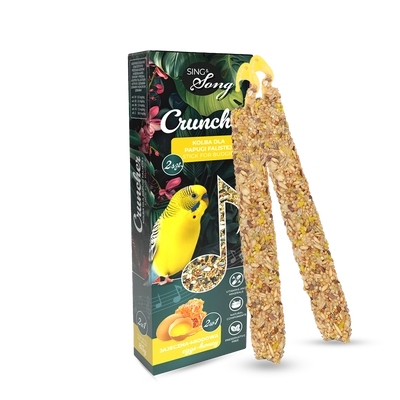 SING&SONG cruncher dla papużki falistej 85g 2w1 jajeczno- miodowy