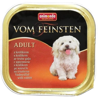 ANIMONDA Dog Vom Feinsten Adult smak: królik 150g