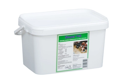  Lab-v Stoper Vet - Mieszanka Paszowa Uzupełniająca Na Ustabilizowanie Funkcjonowania Przewodu Pokarmowego Dla Bydła Dorosłego 1,1kg