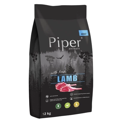 DOLINA NOTECI Piper Animals z jagnięciną 12kg / Opakowanie uszkodzone (4308,4052) !!!