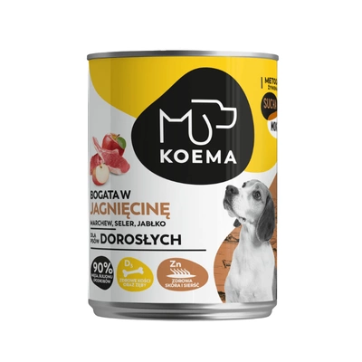 Koema Bogata w jagnięcinę 12x400g