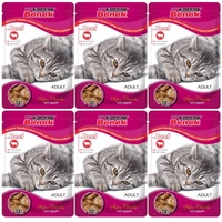 SUPER BENEK Adult Saszetka dla kota z kawałkami wołowiny 24x100g