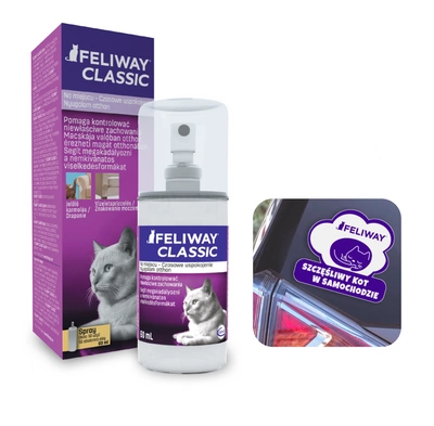 CEVA Feliway Spray 60ml + Naklejka GRATIS!