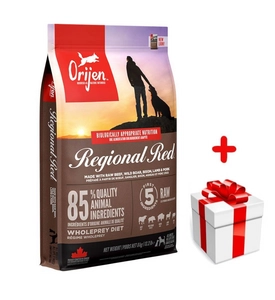 ORIJEN Regional Red Dog 6kg + niespodzianka dla psa GRATIS!