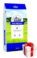 BOSCH Dog Premium 20kg + Niespodzianka dla psa GRATIS