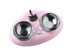 Hunter Miska dla kota podwójna Moulins 150 ml róż