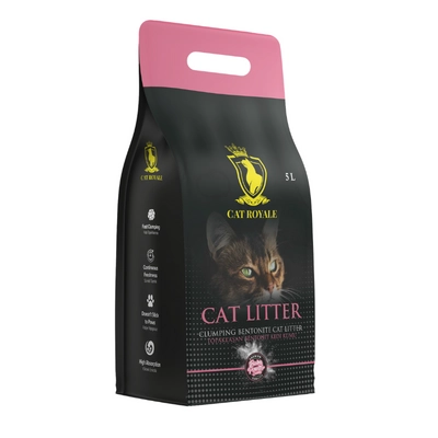 Cat Royale Baby Powder żwirek bentonitowy 5l-4kg  / Opakowanie uszkodzone (6917,6924) !!!