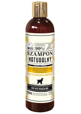 SUPER BENO Szampon naturalny dla psa długi włos i sierść 300ml