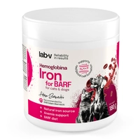 Lab-v Hemoglobina – naturalne żelazo hemowe do mieszanek BARF i diet domowych 180 g