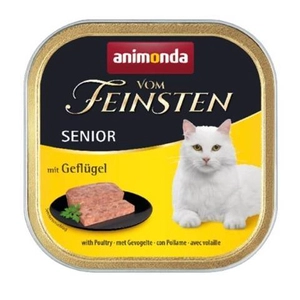 ANIMONDA Vom Feinsten Senior Cat smak: z drobiem 100g