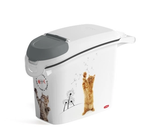 CURVER Love Pets Cats pojemnik do przechowywania żwirku lub karmy 6kg 23x50x36cm