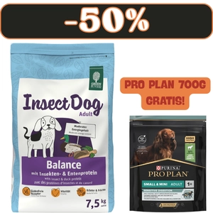 GREEN PETFOOD InsectDog Balance 7,5kg / data ważności 12.03.2026