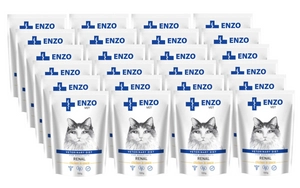 ENZO VET Renal z kurczakiem w sosie dla kotów 24x100g