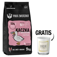 Paka Zwierzaka -Seventh heaven -Kaczka z łososiem (duck & salmon ) 9kg + ŚWIECZKA GRATIS !!! 