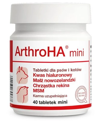 Dolfos ArthroHA mini  - preparat wspomagający leczenie schorzeń stawów 40 tab.