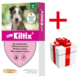 Kiltix Obroża dla małych psów 38cm + niespodzianka dla psa GRATIS!