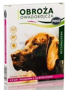 PESS Obroża owadobójcza bezzapachowa 60 cm dla psa
