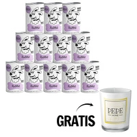 PEPE MONO PROTEIN Rabbit (królik) 12x400g + ŚWIECZKA GRATIS !!!