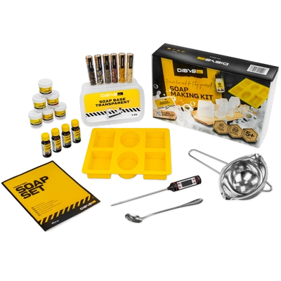 ZESTAW DO MYDLA BAZA MYDLANA TRANSPARENTNA 1KG