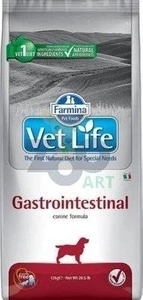 FARMINA Vet Life Dog Gastrointestinal 12kg + Advantix - dla psów 25-40kg (pipeta 4ml)