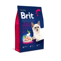 BRIT Cat Premium By Nature Sterilised Chicken 8kg//Opakowanie uszkodzone (8046) !!! 