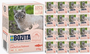 BOZITA Cat Łosoś W Sosie 16 x 370g