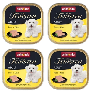 ANIMONDA Dog Vom Feinsten Adult indyk z żółtym serem 22x150g