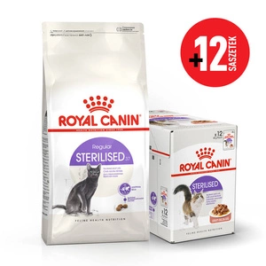 ROYAL CANIN  Sterilised 10kg + 12 saszetek karmy mokrej GRATIS!!!