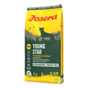 JOSERA YoungStar - Grain Free 12,5kg \ Opakowanie uszkodzone (9297, 10021, 2865) !!!