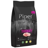 DOLINA NOTECI Piper Animals Junior z indykiem 12kg /Opakowanie uszkodzone (7888)!!!