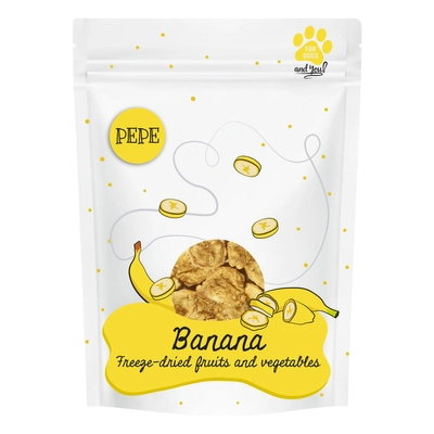 PAKA ZWIERZAKA-Banan liofilizowany 30g - GRATIS !!!