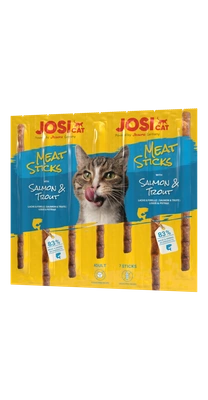 JOSERA JosiCat Meat Sticks with Salmon & Trout 35g