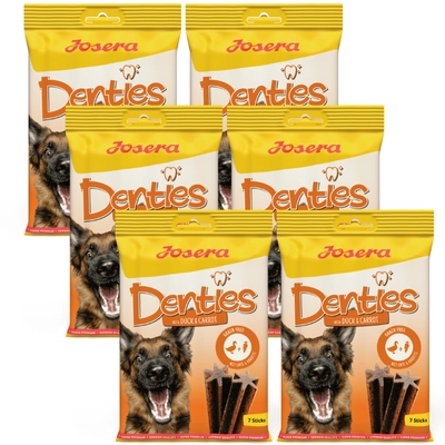 JOSERA Denties z kaczką i marchewką 6x180g