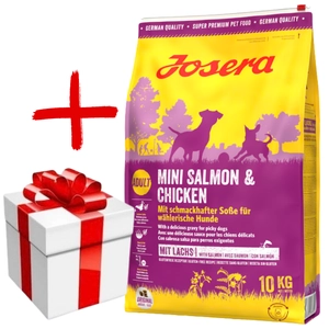 JOSERA Mini Salmon & Chicken 10kg + NIESPODZIANKA DLA PSA GRATIS!