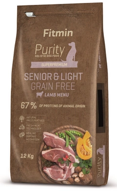 FITMIN Purity Senior Grainfree Light Lamb 12kg