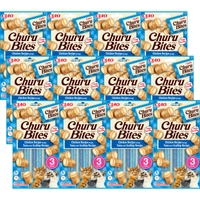 INABA Churu Bites dla kota o smaku kurczaka, tuńczyka i przegrzebek 12x(3x10g)