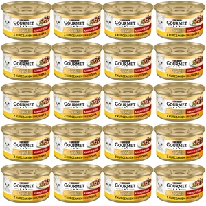 Purina Gourmet Gold kurczak/ wątróbka w sosie 72x85g