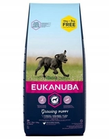 EUKANUBA Puppy&Junior Large Breed Chicken 18kg/ Opakowanie uszkodzone (2049,2137) !!!