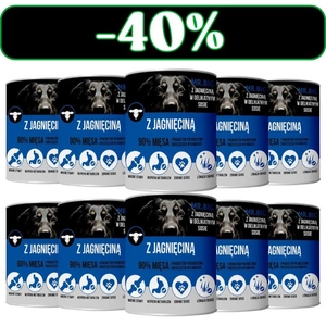 Mr.BIG kawałki w sosie z jagnięciną 10x400g dla psa