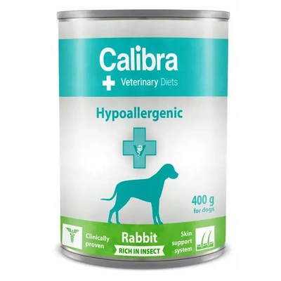 CALIBRA Veterianry Diets Dog Hypoallergenic Insect & Rabbit 6x400g