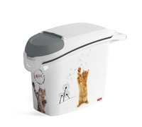 CURVER Love Pets Cats  pojemnik do przechowywania żwirku lub karmy 6kg 23x50x36cm
