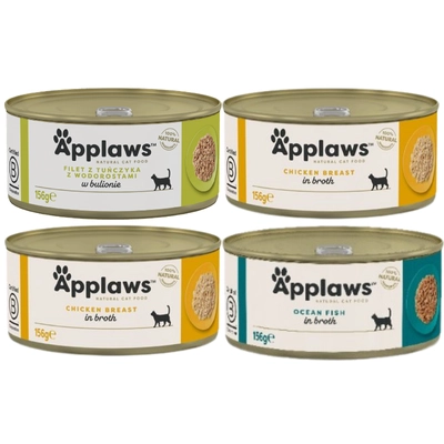 Applaws Cat Mix Smaków 4x156g PUSZKA