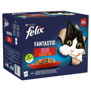 FELIX Fantastic Wiejskie Smaki w galaretce: 24x85g