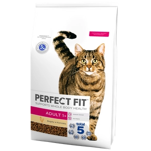 Perfect Fit™ - sucha karma pełnoporcjowa dla dorosłych kotów, bogata w kurczaka 7 kg