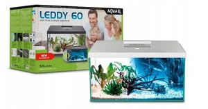 AQUAEL Zestaw Akwariowy Leddy 60 Biały D&N 2.0