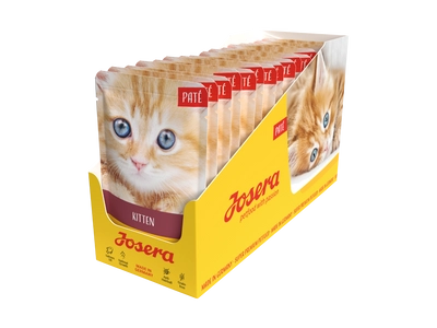 JOSERA Pate Kitten z olejem z łososia 16x85g