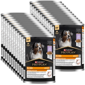 PRO PLAN Everyday Nutrition Adult Karma dla psów bogata w indyka w galaretce 24x400g