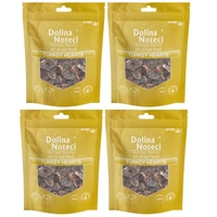 DOLINA NOTECI  Natural Treats Turkey Hearts Serca z Indyka przysmak dla psa 4x150g